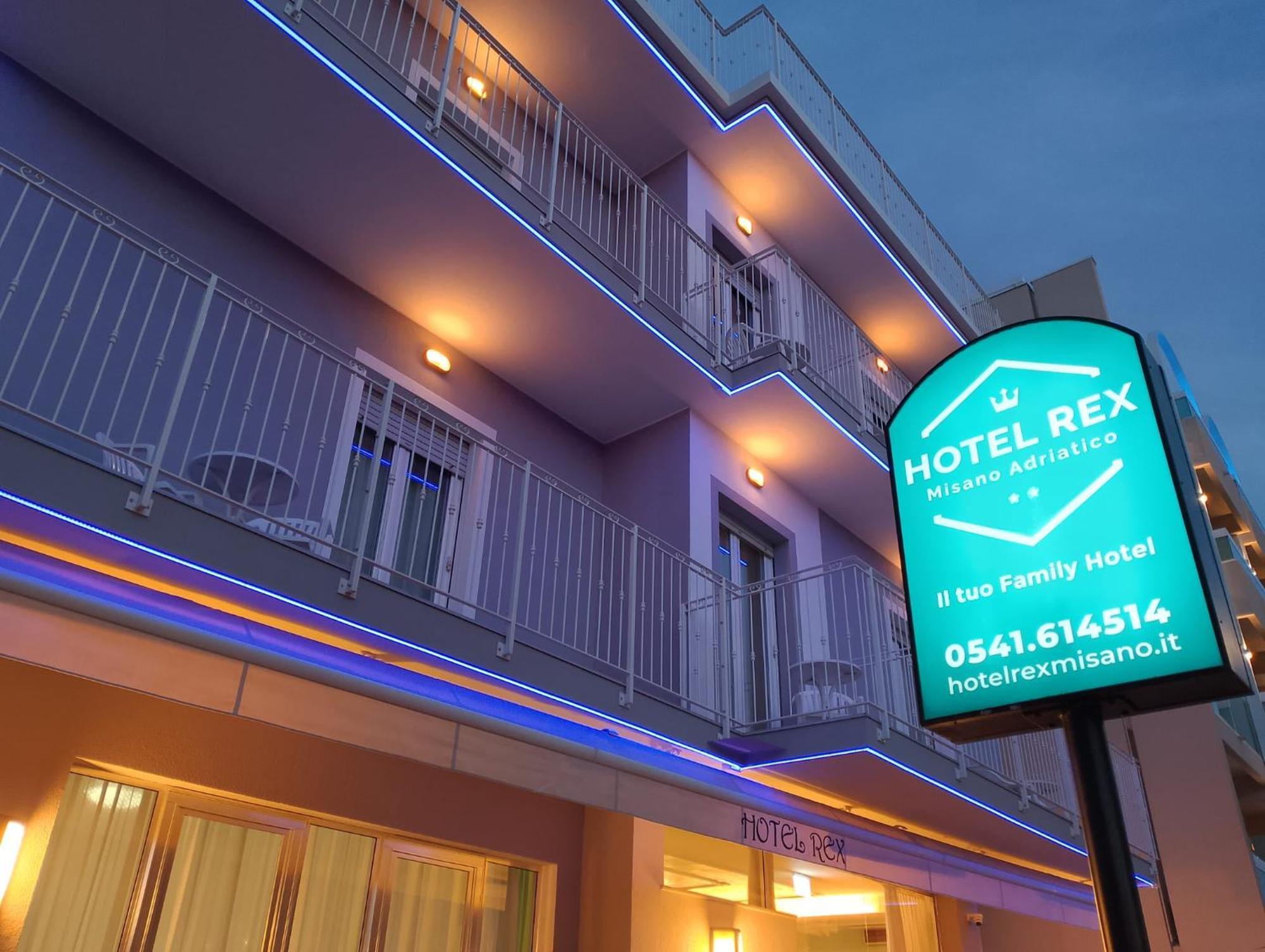 Hotel Rex Misano Adriatico Buitenkant foto