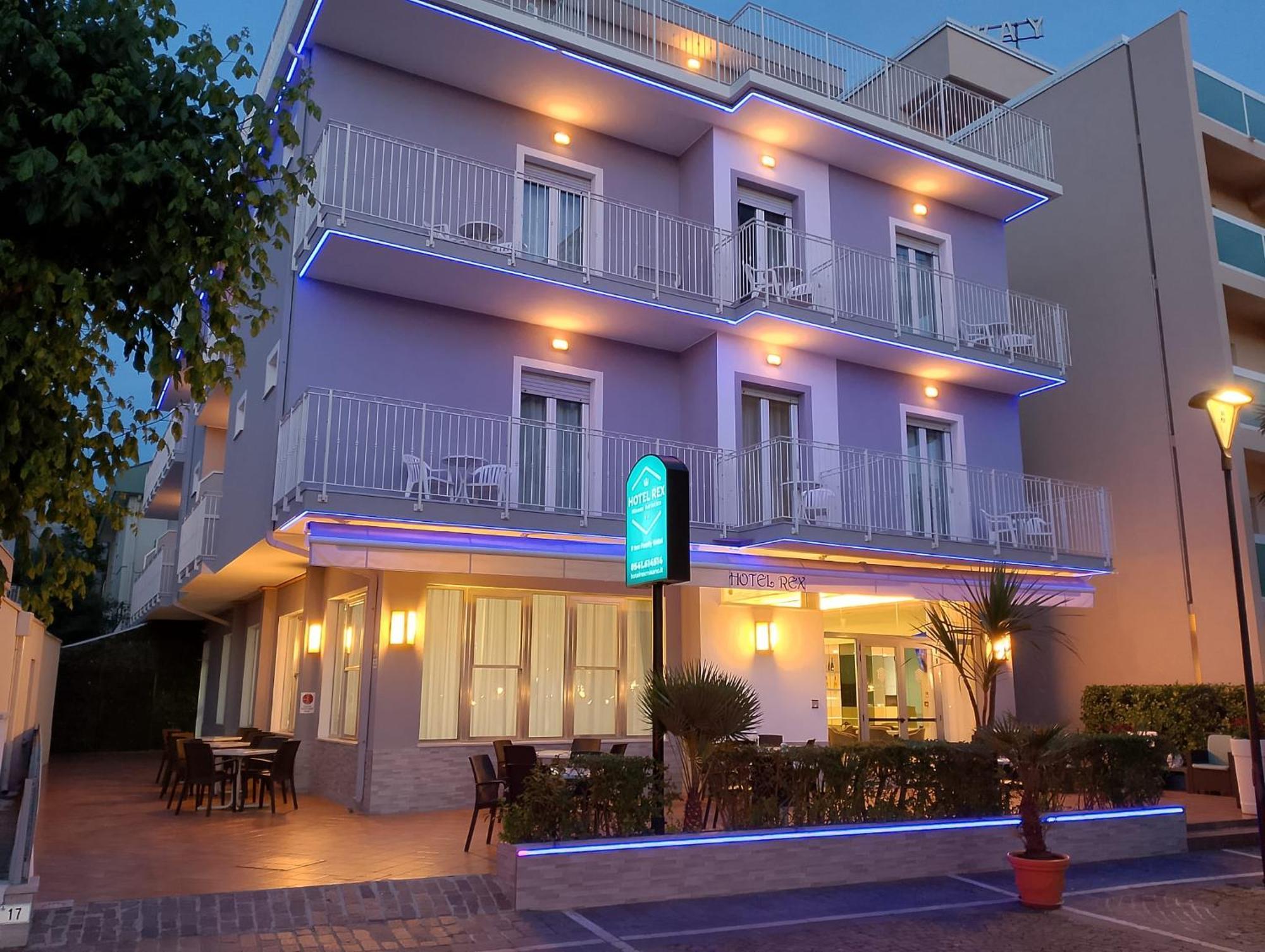 Hotel Rex Misano Adriatico Buitenkant foto